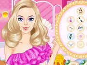 Barbie's Glittery Makeup