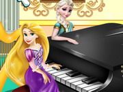 Elsa And Rapunzel Piano Contest