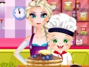 Elsa And Rosy Pancakes Day