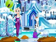 Elsa's Ice Garden