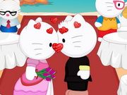 Hello Kitty Wedding Kissing