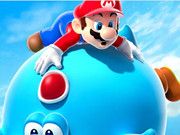 Mario And Yoshi Blue Puzzle