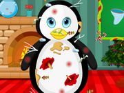 Messy Penguin Christmas Makeover