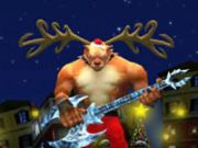 Metal XMas Santa Rockstar 5: Rudolf Saves The World