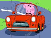 Peppa Pig Car Puzzle