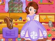 Sofia The First Room Cleaning