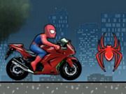 Spiderman Spiderbike Racing