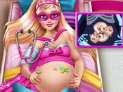 Super Barbie Pregnant Emergency