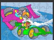 Tom and Jerry Car Puzzle